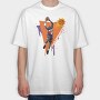 CHARLES BARKLEY Art1, Tricou Oversize Barbati (Unisex)