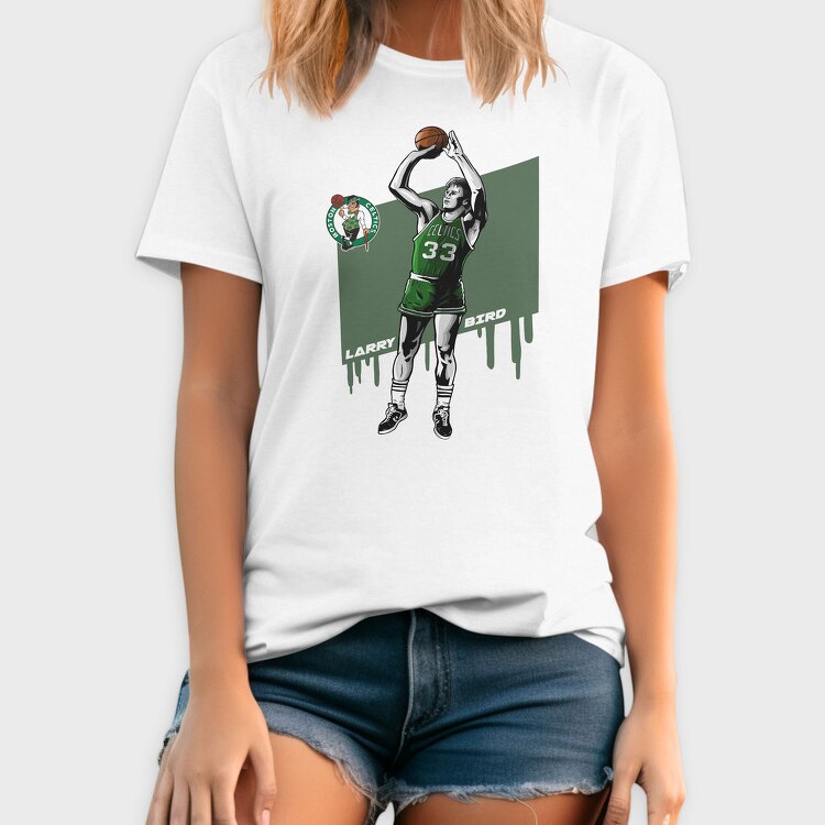 LARRY BIRD Art1, Tricou Barbati (Unisex)