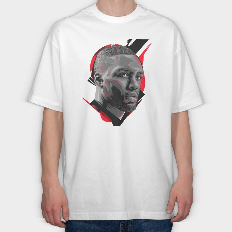 NBA Art1, Tricou Oversize Barbati (Unisex)