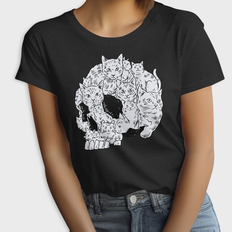 Cats Skull, Tricou Femei