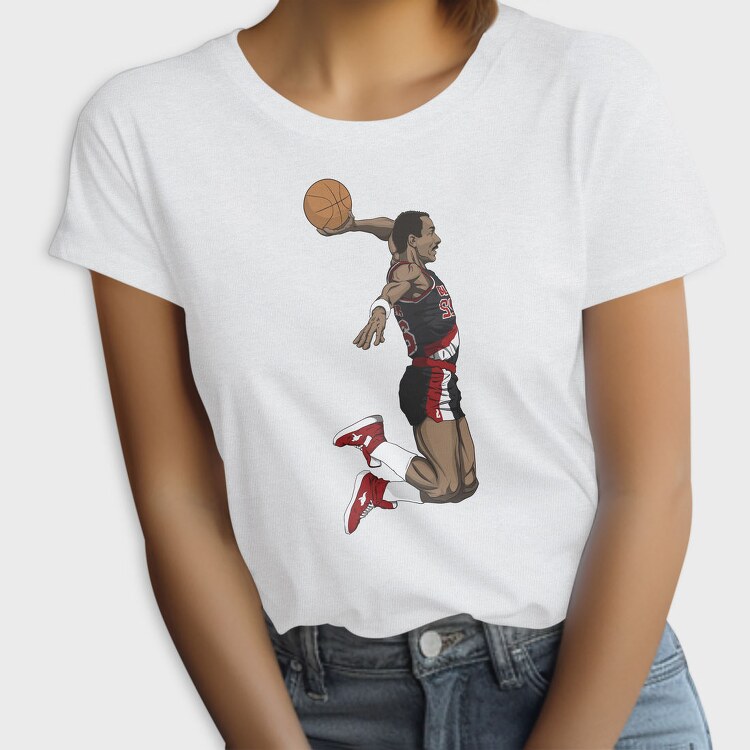 CLYDE DREXLER Art1, Tricou Femei