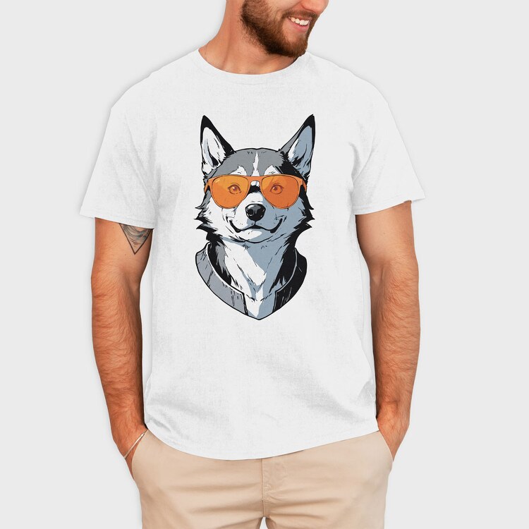 Husky Sungalsses, Tricou Barbati (Unisex)