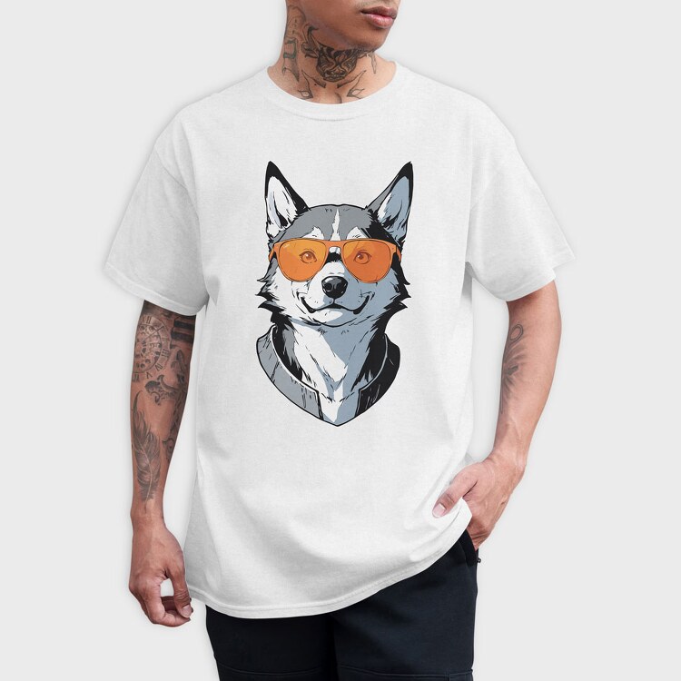 Husky Sungalsses, Tricou Barbati (Unisex)