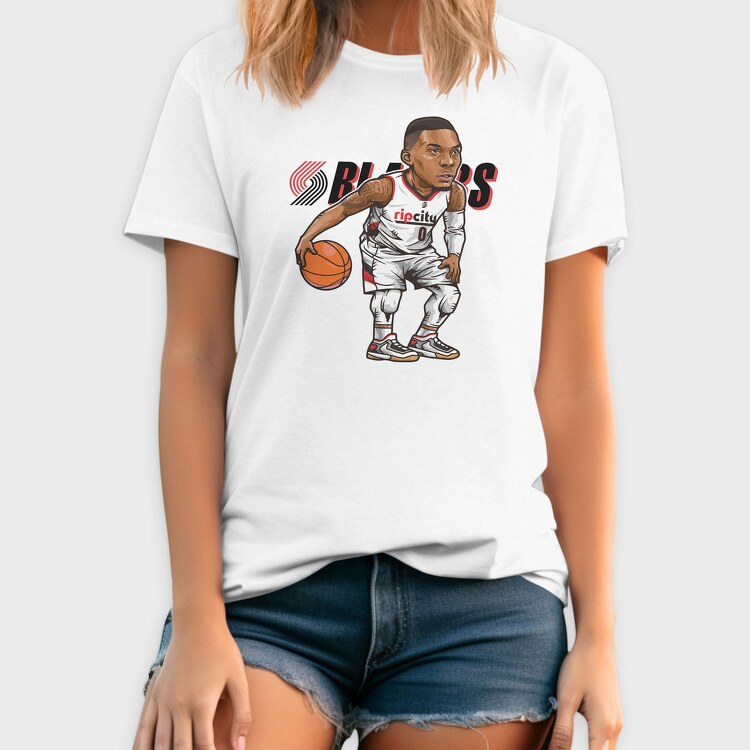 WESTBROOKE Rip City, Tricou Barbati (Unisex)