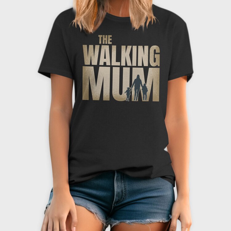 The Walking Mum, Tricou Barbati (Unisex)