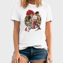 D ROSE Collage Art, Tricou Barbati (Unisex)