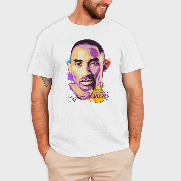 KOBE Head Art, Tricou Barbati (Unisex)