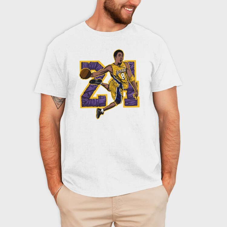 24 KOBE ART1, Tricou Barbati (Unisex)