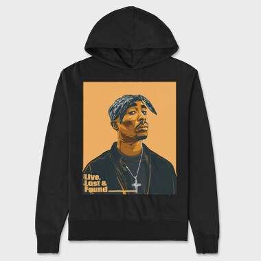 Tupac 3, Hanorac Oversize Barbati (Unisex)