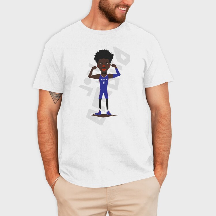 JOEL EMBID Art1, Tricou Barbati (Unisex)