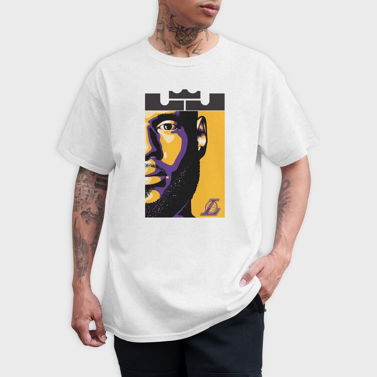 KING JAMES 4, Tricou Barbati (Unisex)