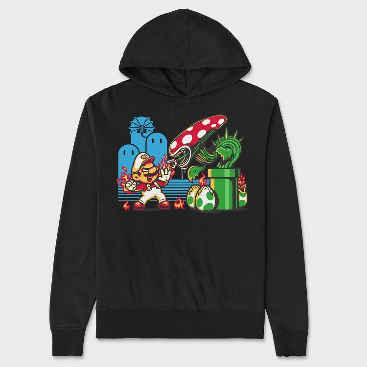 Super Mario 18, Hanorac Oversize Barbati (Unisex)