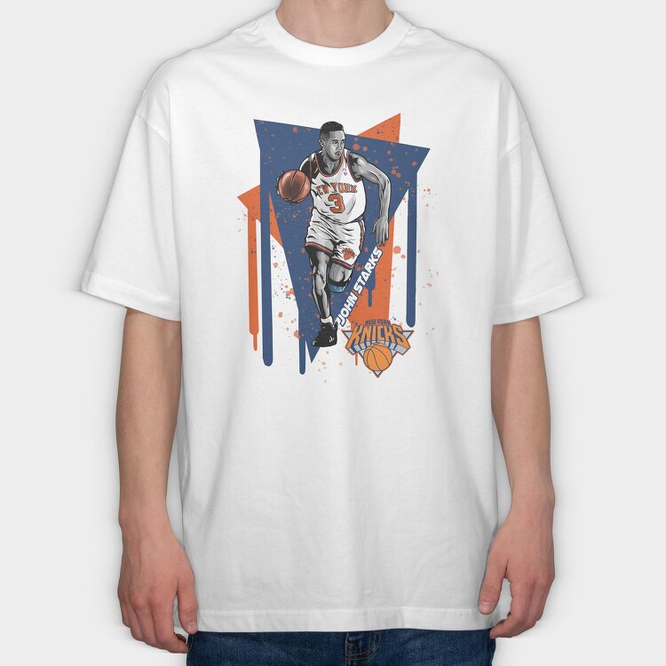 JOHN STARKS Art1, Tricou Oversize Barbati (Unisex)