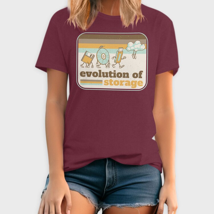 Evolution of Storage Vintage, Tricou Barbati (Unisex)