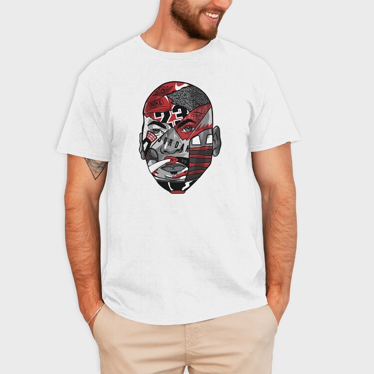 M JORDAN Art1, Tricou Barbati (Unisex)