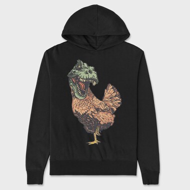 Hanorac Barbati (Unisex), Chicken Rex