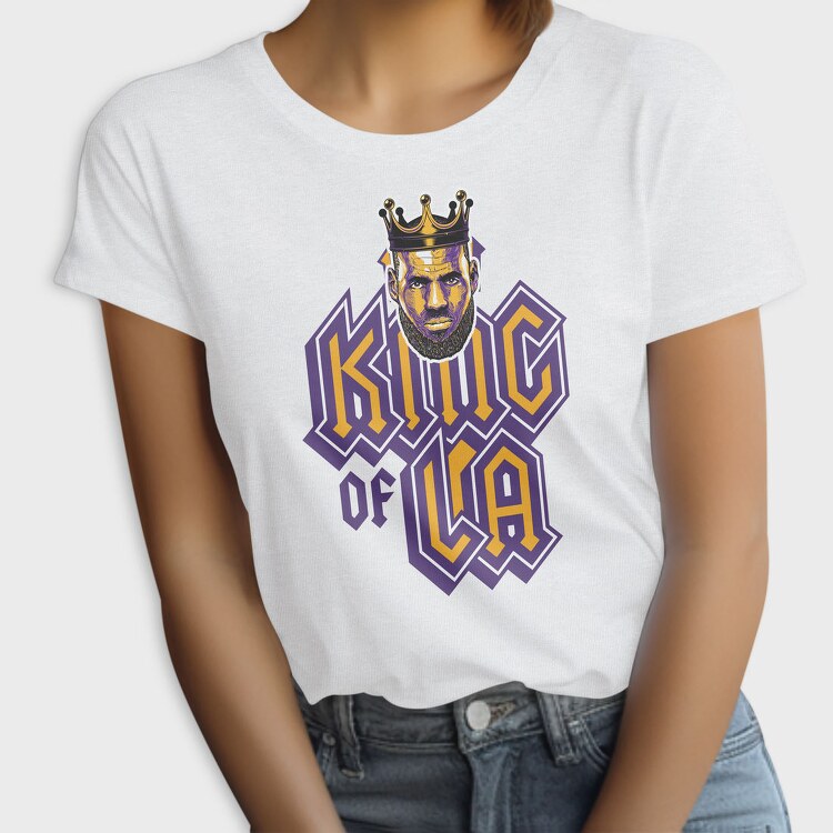 KING OF LA LEBRON J, Tricou Femei