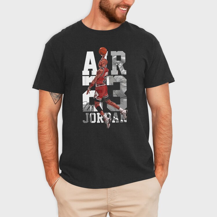 JORDAN Art1, Tricou Barbati (Unisex)