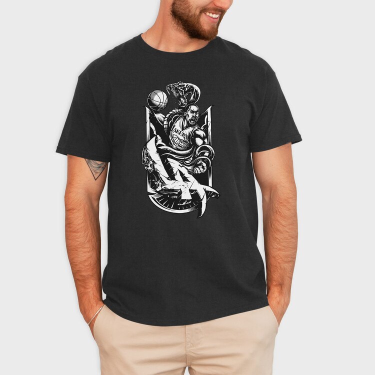 MAMBA ART1, Tricou Barbati (Unisex)