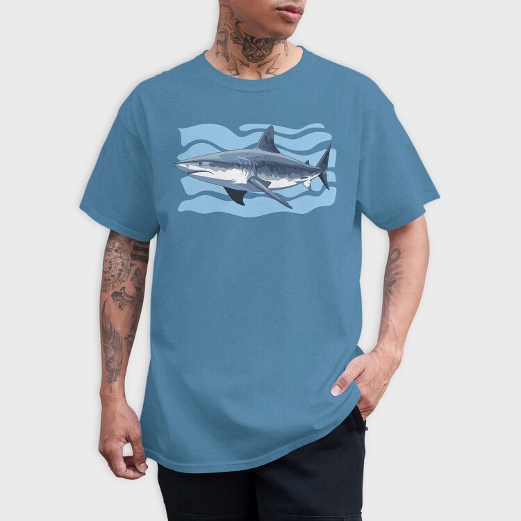 Tiger Shark, Tricou Barbati (Unisex)