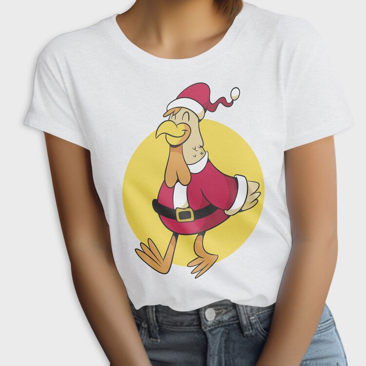 Chicken Santa, Tricou Femei