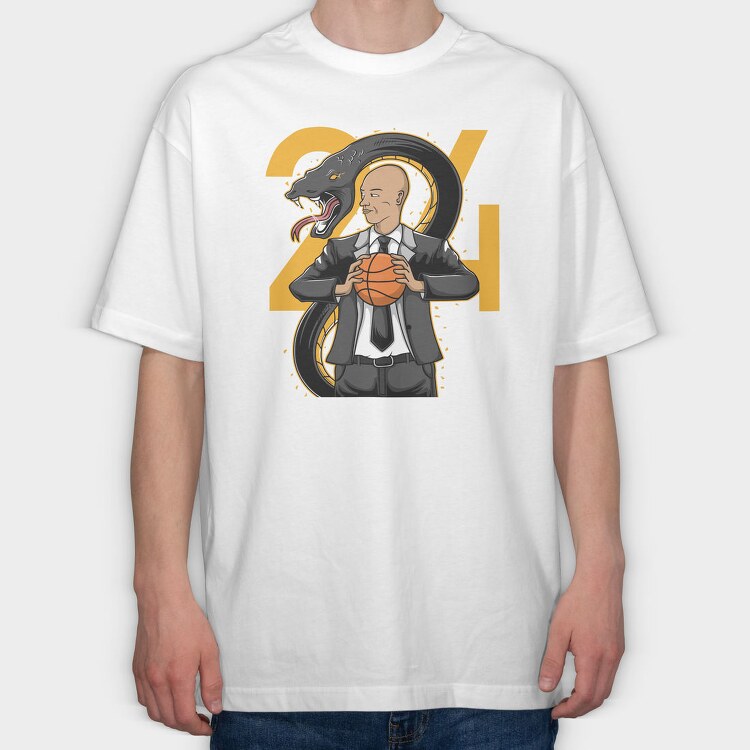 KOBE 24, Tricou Oversize Barbati (Unisex)