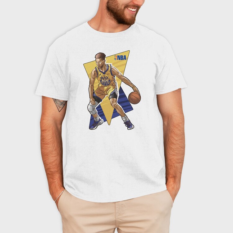 S CURRY ART3, Tricou Barbati (Unisex)