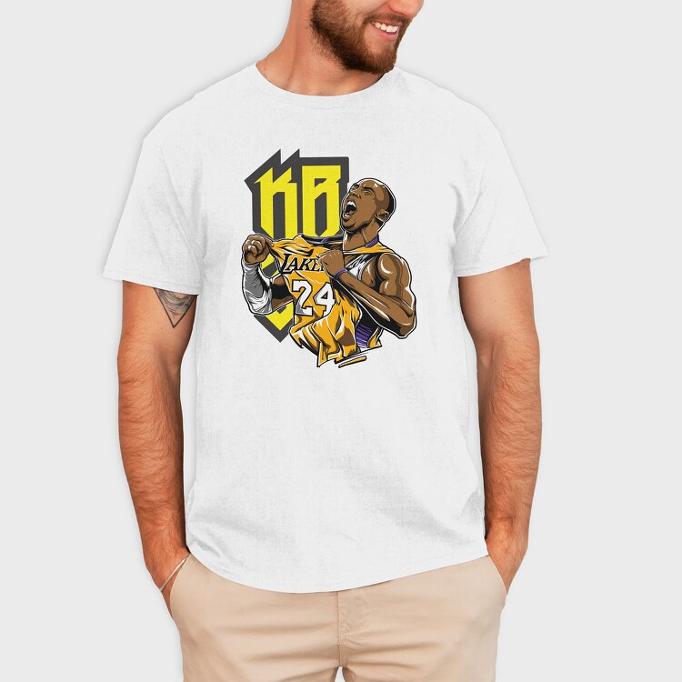 KOBE Art2, Tricou Barbati (Unisex)