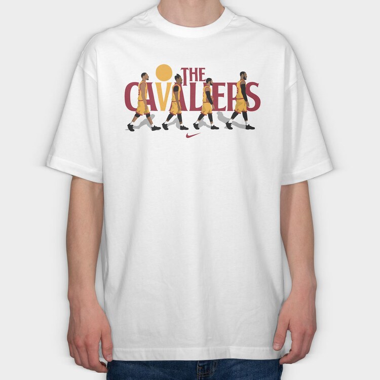 THE CAVALIERS, Tricou Oversize Barbati (Unisex)