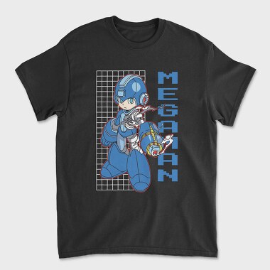 Video Game Mega Man, Tricou Barbati (Unisex)