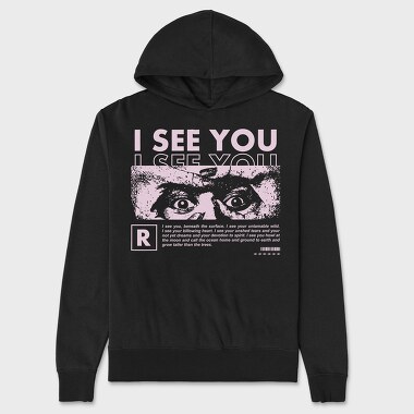 I See You 2, Hanorac Oversize Barbati (Unisex)