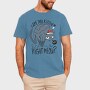 Christmas Angry Cat, Tricou Barbati (Unisex)