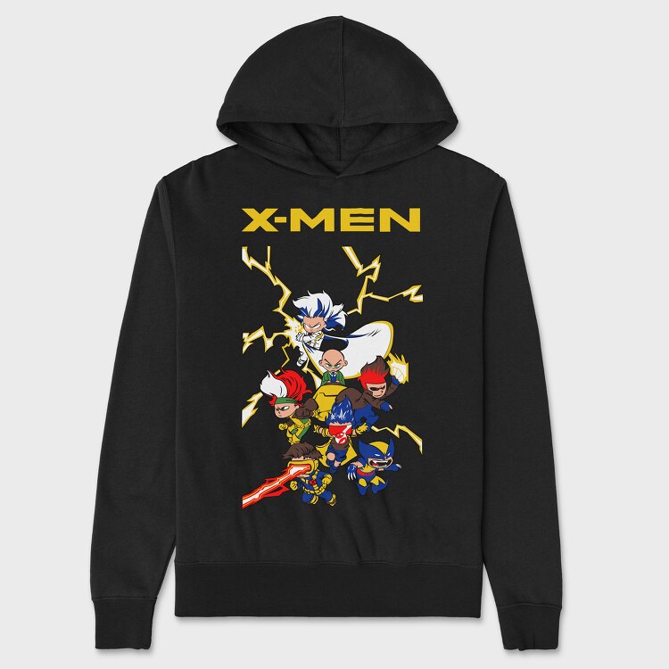 Video Game X Men, Hanorac Oversize Barbati (Unisex)