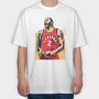 KAWHI L Art1, Tricou Oversize Barbati (Unisex)