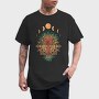 Tree Moonphases, Tricou Barbati (Unisex)