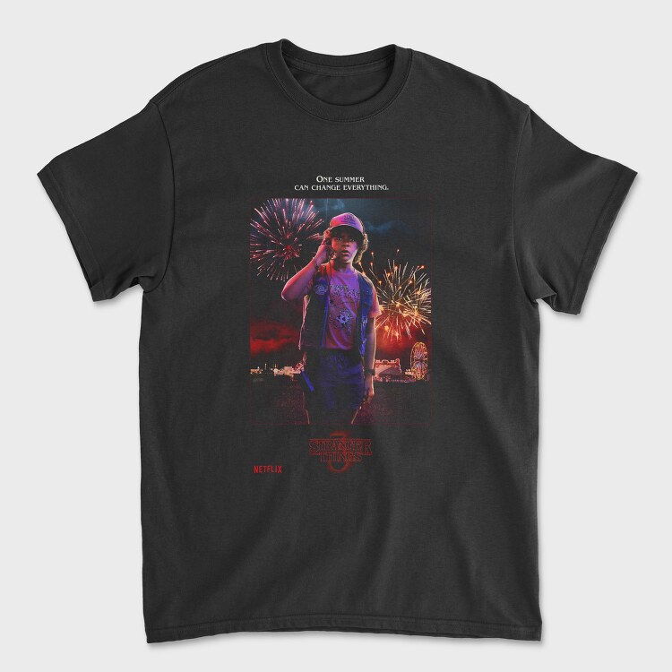 Fireworks Summer Stranger, Tricou Barbati (Unisex)