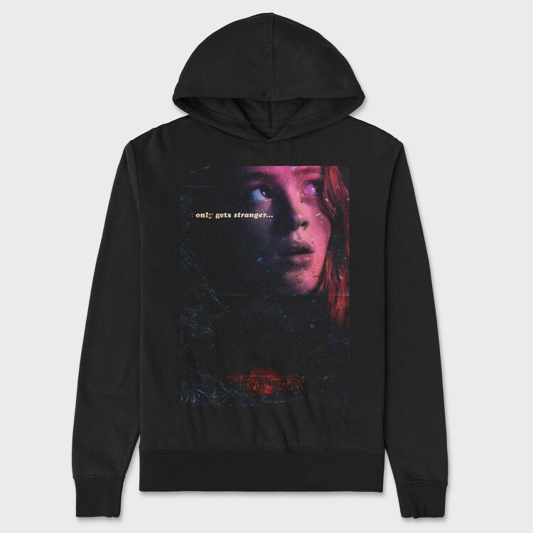 Only Gets Stranger, Hanorac Oversize Barbati (Unisex)