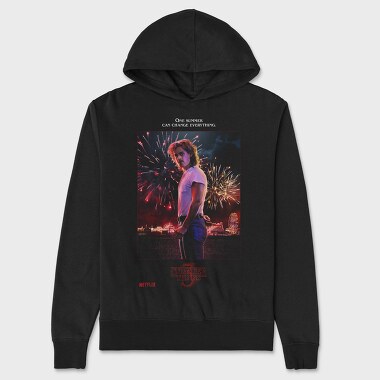 Stranger Summer Change, Hanorac Oversize Barbati (Unisex)