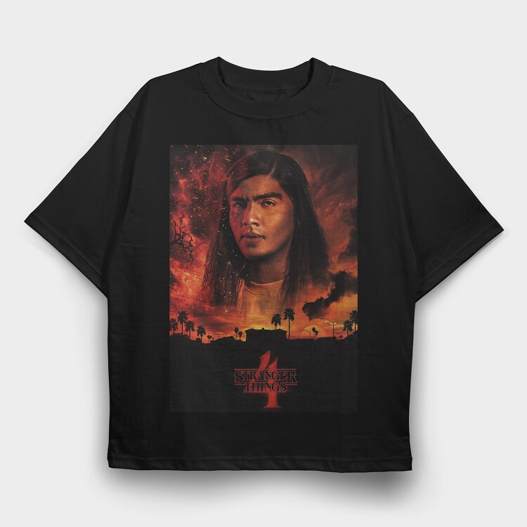 Stranger Things 2, Tricou Oversize Barbati (Unisex)