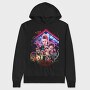Stranger Things Carnival, Hanorac Oversize Barbati (Unisex)