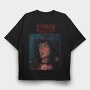 Stranger Things Demogorgon, Tricou Oversize Barbati (Unisex)