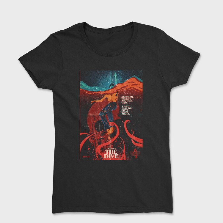 Stranger Things Dive, Tricou Femei