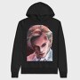 Stranger Things Face, Hanorac Oversize Barbati (Unisex)