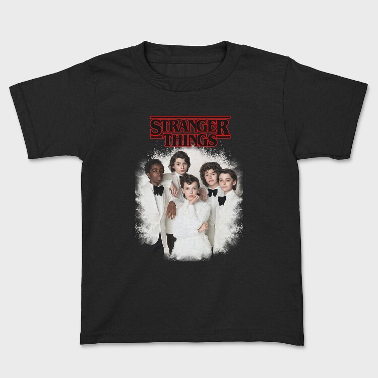 Stranger Things Group Vintage, Tricou Copii