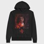 Stranger Things Halftone Boy, Hanorac Oversize Barbati (Unisex)