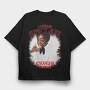 Stranger Things Lucas, Tricou Oversize Barbati (Unisex)