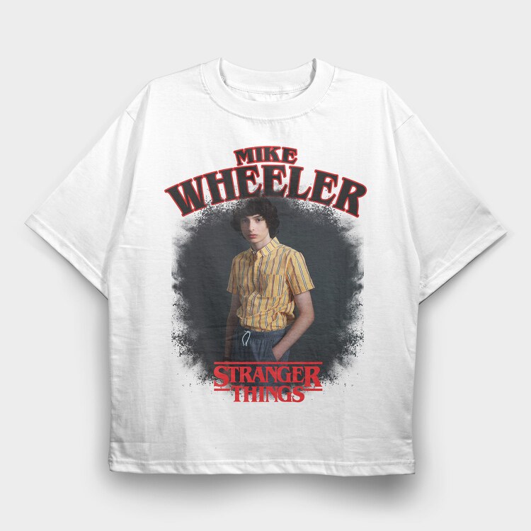 Stranger Things Mike, Tricou Oversize Barbati (Unisex)