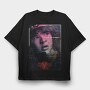 Stranger Things Pink, Tricou Oversize Barbati (Unisex)