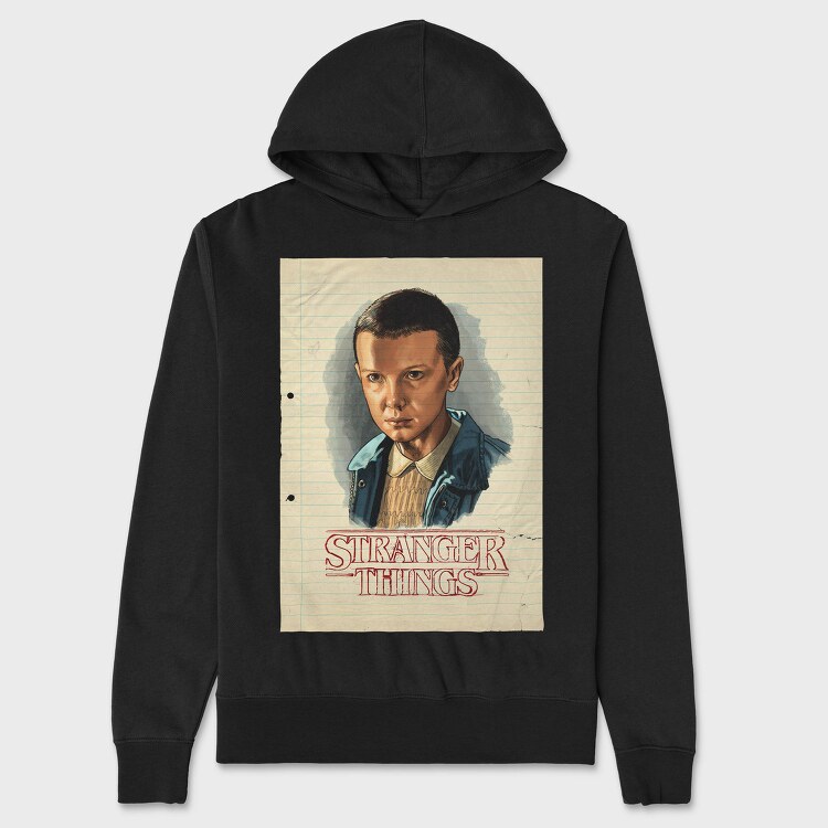 Strangers Halftone, Hanorac Oversize Barbati (Unisex)