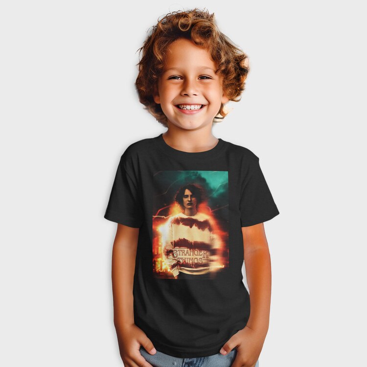Stranger Things Flame, Tricou Copii